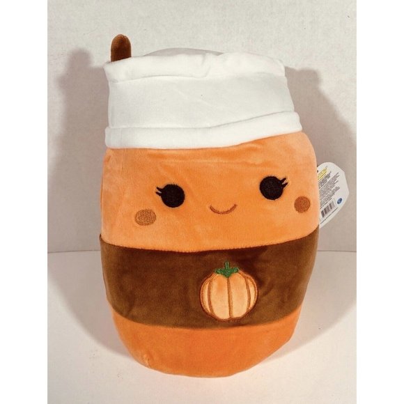 Squishmallow Paislynn Pumpkin Spice Latte Halloween Thanksgiving NEW - Picture 1 of 12